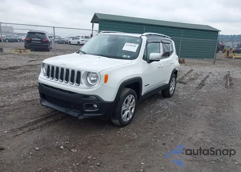 2016 Jeep Renegade Limited from USA, damaged, VIN ZACCJBDT6GPC51796